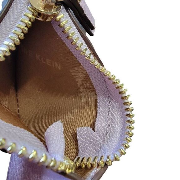 Anne Klein Baby Pink Card Holder Wallet - Picture 3 of 5